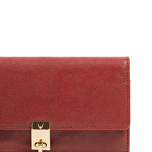 Load image into Gallery viewer, Alps W2 Red Leather Sling Wallet
