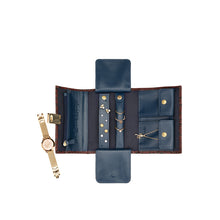 Load image into Gallery viewer, Louvre W2 Red Leather Jewellery Organiser
