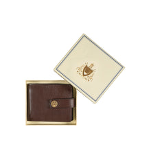 Load image into Gallery viewer, Okavango W2 Brown Leather Bi-Fold Wallet
