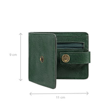 Load image into Gallery viewer, Okavango W2 Green Leather Bi-Fold Wallet
