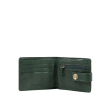 Load image into Gallery viewer, Okavango W2 Green Leather Bi-Fold Wallet
