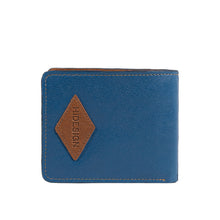 Load image into Gallery viewer, Patagonia W1 Blue Leather Bi-Fold Wallet
