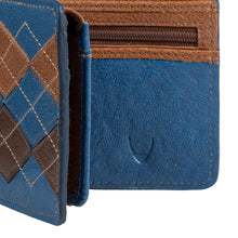Load image into Gallery viewer, Patagonia W1 Blue Leather Bi-Fold Wallet
