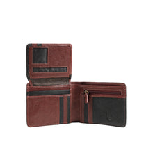 Load image into Gallery viewer, Patagonia W1 Black Leather Bi-Fold Wallet
