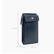 Load image into Gallery viewer, Patagonia W2 Blue Leather Crossbody
