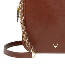 Load image into Gallery viewer, Antoinette 01 Brown Leather Crossbody

