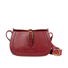 Load image into Gallery viewer, Antoinette 02 Red Leather Shoulder Bag

