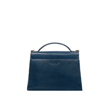 Load image into Gallery viewer, Antoinette 03 Blue Leather Shoulder Bag
