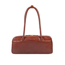 Load image into Gallery viewer, Antoinette 04 Brown Leather Shoulder Bag
