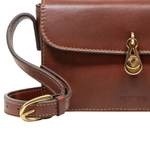 Load image into Gallery viewer, Elysee 01 Brown Leather Shoulder Bag
