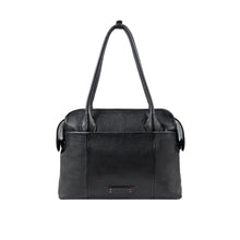 Load image into Gallery viewer, Opera 01 Black Leather Tote Bag
