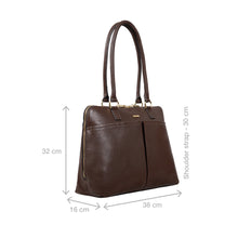 Load image into Gallery viewer, Opera 02 Brown Leather Shoulder Bag
