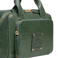 Load image into Gallery viewer, Palais 01 Green Leather Crossbody
