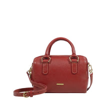 Load image into Gallery viewer, St. Martin 01 Red Leather Bowling Bag
