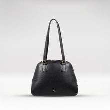 Load image into Gallery viewer, St. Martin 02 Black Leather Shoulder Bag
