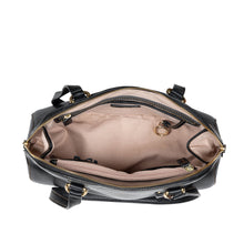 Load image into Gallery viewer, St. Martin 02 Black Leather Shoulder Bag
