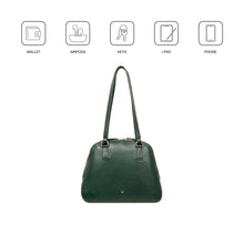 Load image into Gallery viewer, St. Martin 02 Green Leather Shoulder Bag
