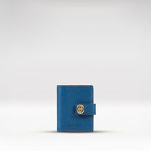 Load image into Gallery viewer, St. Martin W1 Blue Leather Bi-Fold
