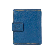 Load image into Gallery viewer, St. Martin W1 Blue Leather Bi-Fold
