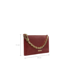 Load image into Gallery viewer, Antoinette W1 Red Leather Clutch
