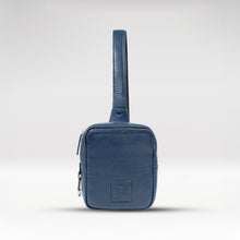 Load image into Gallery viewer, Bonaparte 01 Blue Leather Crossbody
