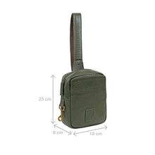 Load image into Gallery viewer, Bonaparte 01 Green Leather Crossbody
