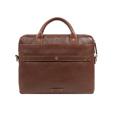 Load image into Gallery viewer, Bonaparte 02 Brown Leather Briefcase

