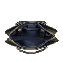 Load image into Gallery viewer, Vendome 01 Green Leather Briefcase

