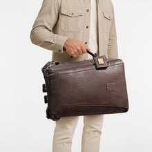Load image into Gallery viewer, Vendome 03 Brown Leather Backpack
