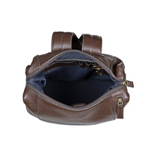 Load image into Gallery viewer, Vendome 03 Brown Leather Backpack
