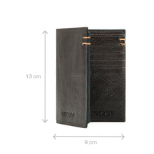 Load image into Gallery viewer, Bonaparte W1 Green Leather Tri Fold
