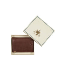 Load image into Gallery viewer, Bonaparte W1 Brown Leather Tri Fold

