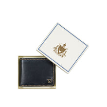 Load image into Gallery viewer, Bonaparte W2 Black Leather Tri Fold

