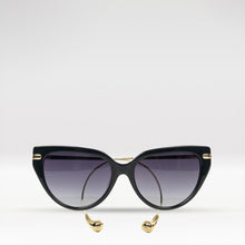 Load image into Gallery viewer, Isla Women's Black Cat Eye Sunglasses
