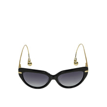 Load image into Gallery viewer, Isla Women's Black Cat Eye Sunglasses
