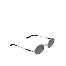 Load image into Gallery viewer, Calypso Women's Black Retro Oval Sunglasses
