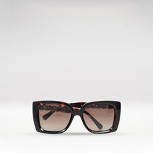 Load image into Gallery viewer, Sirocco Women's Brown Rectangular Cat Eye Sunglasses
