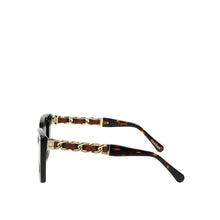 Load image into Gallery viewer, Sirocco Women's Brown Rectangular Cat Eye Sunglasses
