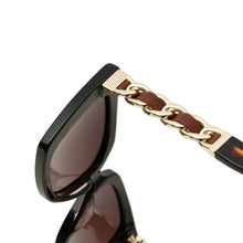 Load image into Gallery viewer, Sirocco Women's Brown Rectangular Cat Eye Sunglasses
