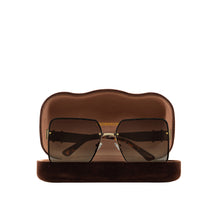 Load image into Gallery viewer, Arno Men's Brown Navigator Sunglasses
