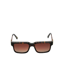 Load image into Gallery viewer, Zulu Men's Brown Wayfarer Sunglasses
