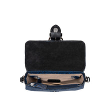 Load image into Gallery viewer, Electra 02 Blue Leather Sling Bag
