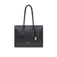 Load image into Gallery viewer, Hydor 02 Black Leather Tote Bag

