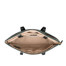 Load image into Gallery viewer, Galaxy 03 Green Leather Tote Bag
