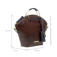 Load image into Gallery viewer, Lunara 01 Brown Leather Shoulder Bag
