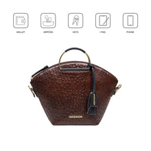 Load image into Gallery viewer, Lunara 01 Brown Leather Shoulder Bag
