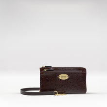 Load image into Gallery viewer, Lunara W2 Brown Leather Sling Wallet
