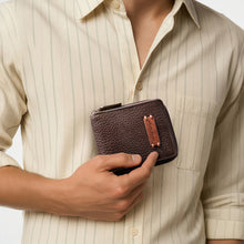 Load image into Gallery viewer, Hydor W1 Brown Leather Bi Fold Wallet
