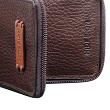 Load image into Gallery viewer, Hydor W1 Brown Leather Bi Fold Wallet
