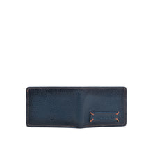Load image into Gallery viewer, Hydor W2 Blue Leather Bi Fold Wallet
